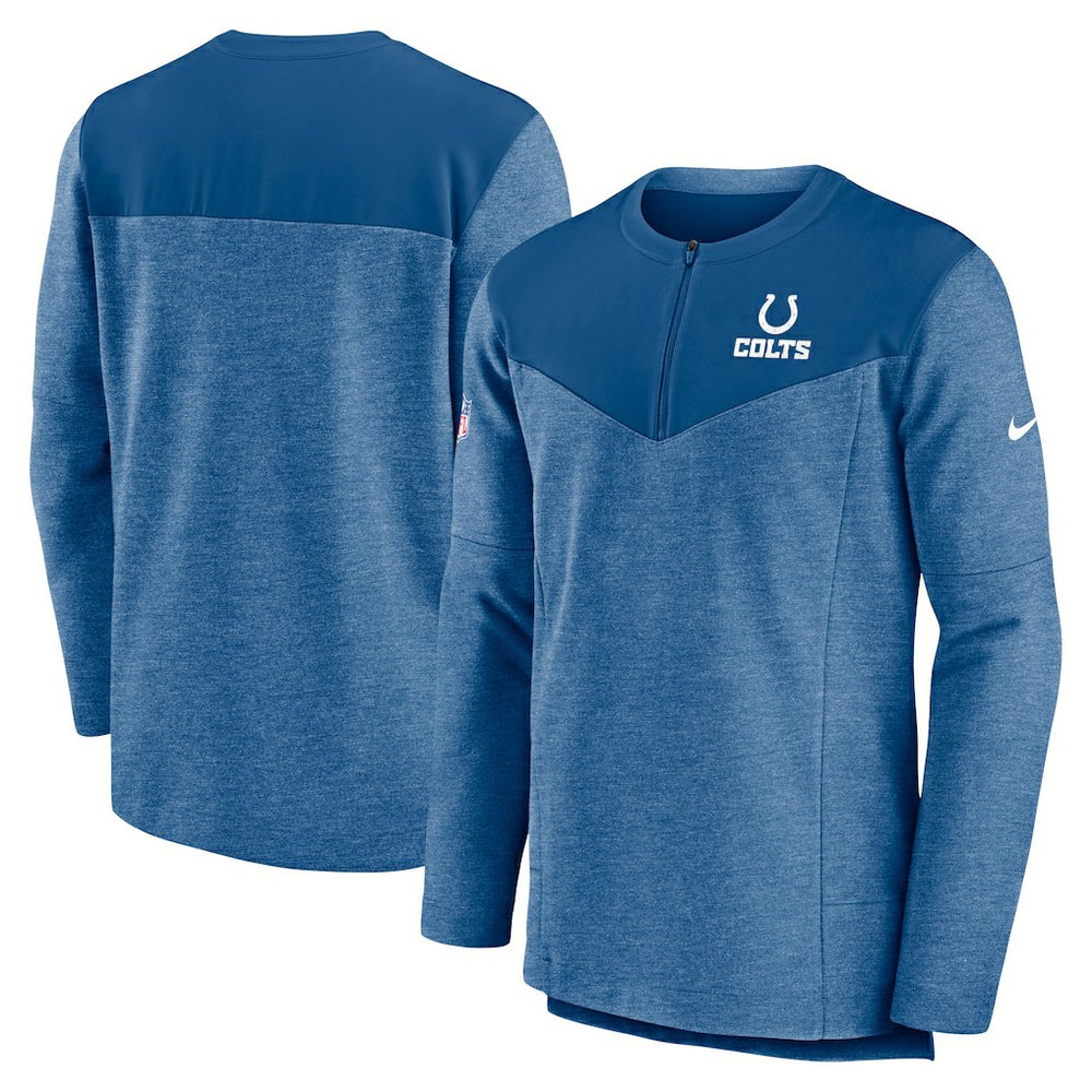 NFL Indianapolis Colts Sideline Lockup Performance Quarter-Zip Top