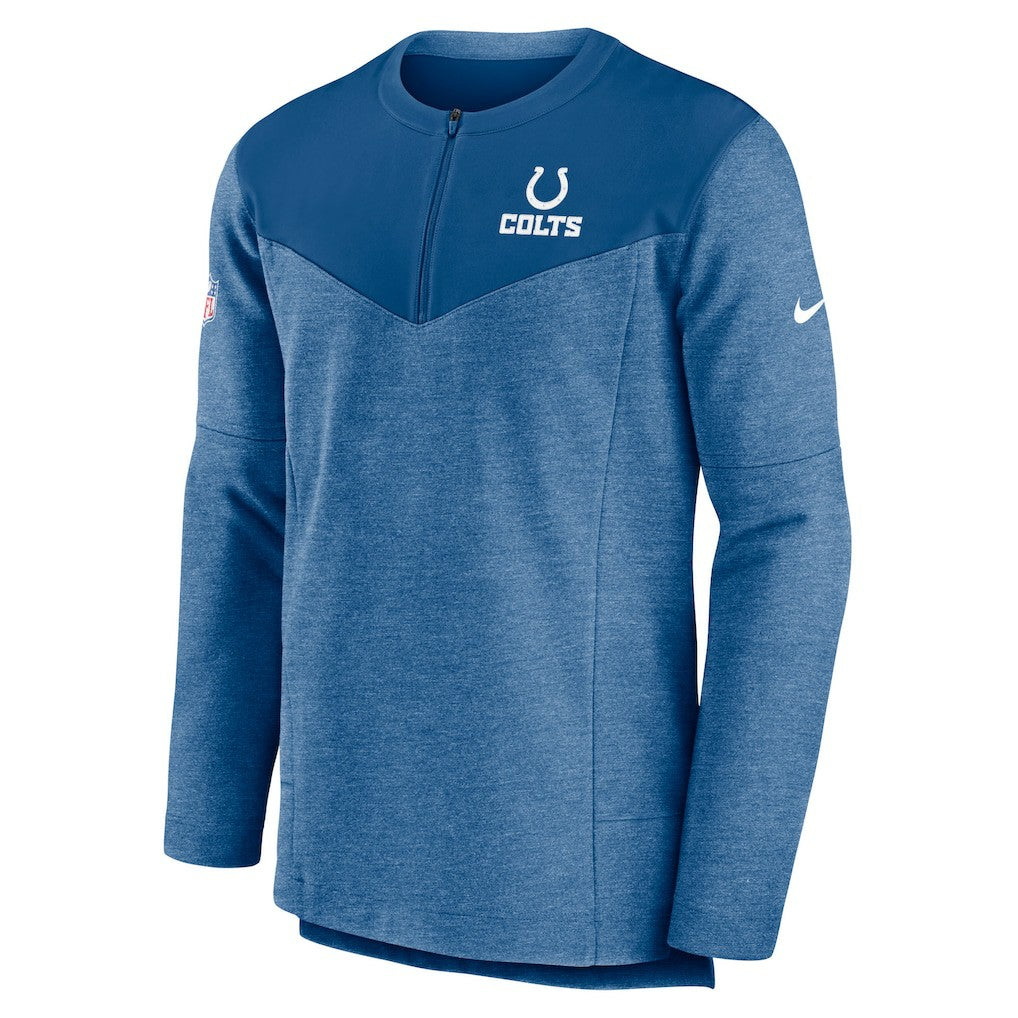 NFL Indianapolis Colts Sideline Lockup Performance Quarter-Zip Top