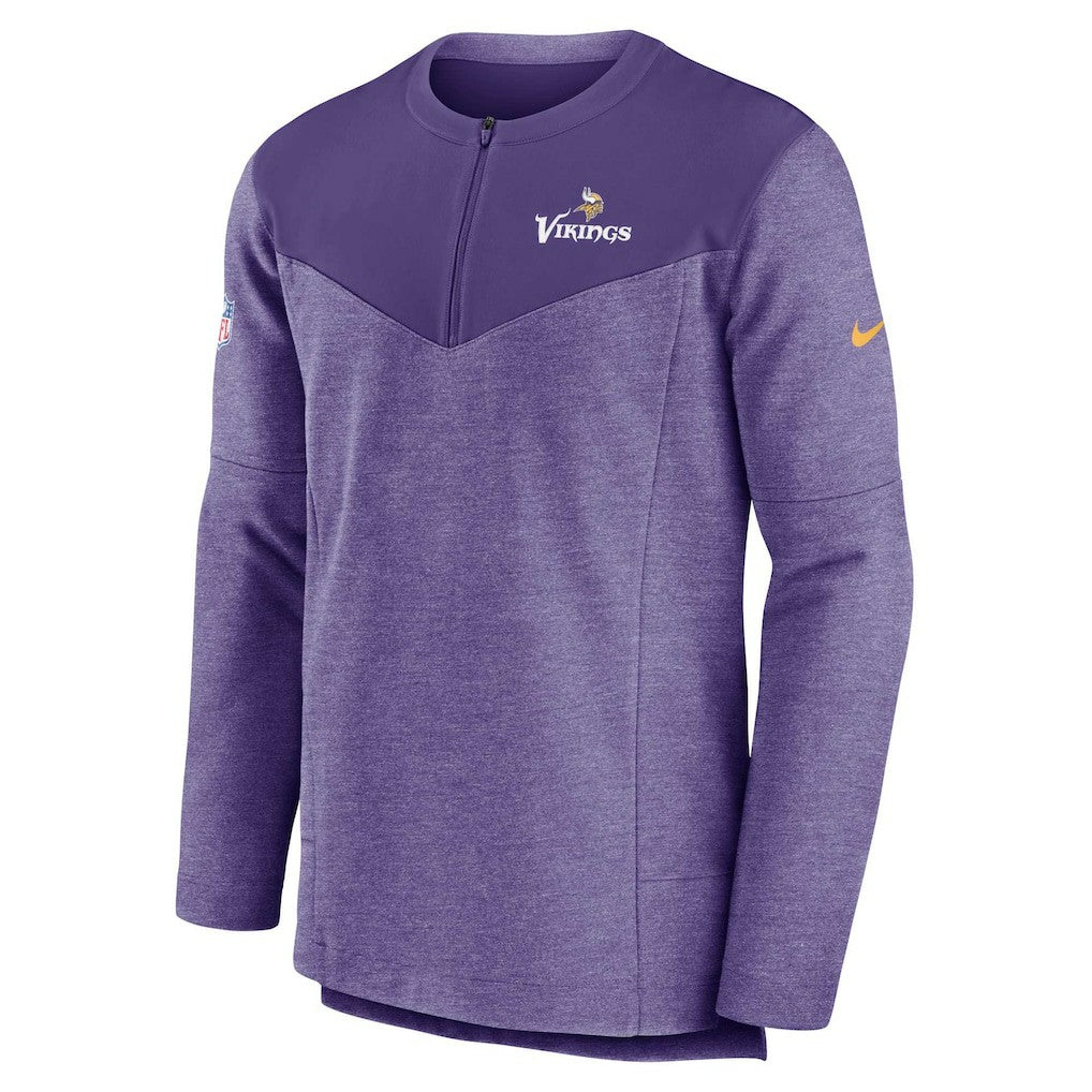 NFL Minnesota Vikings Sideline Lockup Performance Quarter-Zip Top