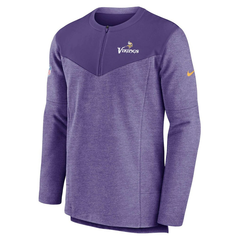 NFL Minnesota Vikings Sideline Lockup Performance Quarter-Zip Top