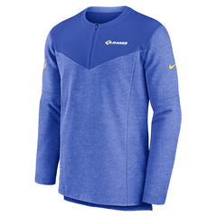NFL Los Angeles Rams Sideline Lockup Performance Quarter-Zip Top
