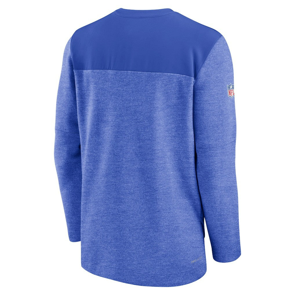 NFL Los Angeles Rams Sideline Lockup Performance Quarter-Zip Top