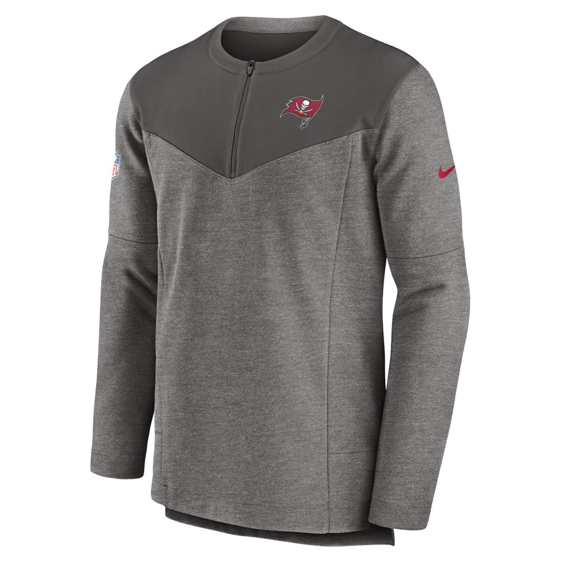 NFL Tampa Bay Buccaneers Sideline Lockup Performance Quarter-Zip Top