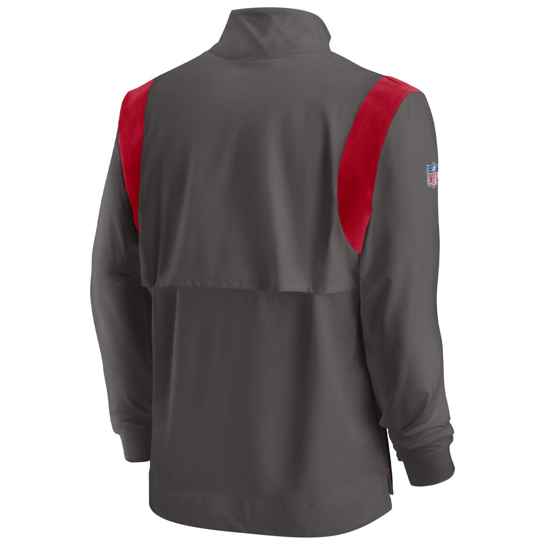 NFL Tampa Bay Buccaneers Sideline Coach Chevron Lockup Quarter-Zip Long Sleeve Top