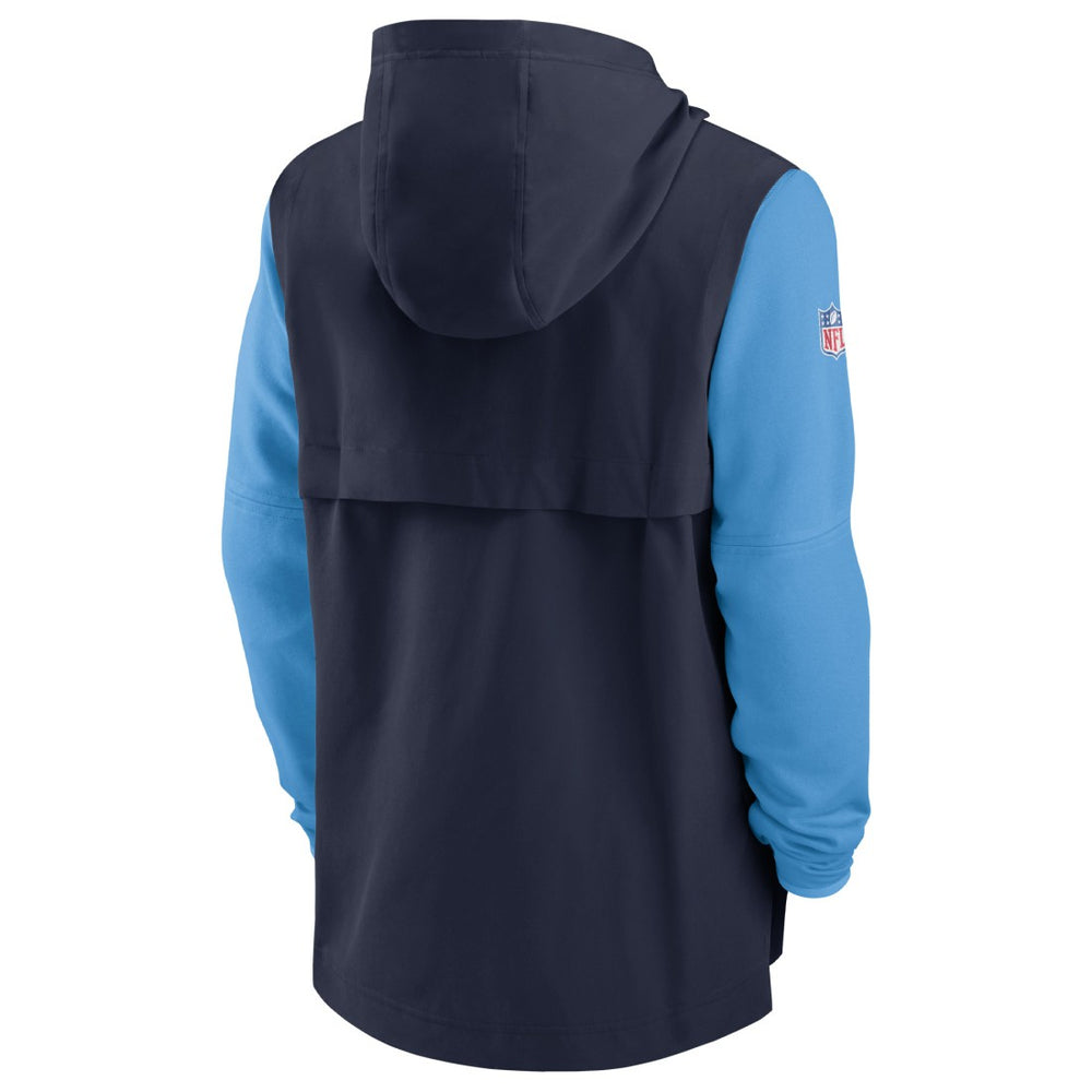 NFL Tennessee Titans Sideline Player Quarter-Zip Hoodie