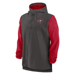 NFL Tampa Bay Buccaneers Sideline Player Quarter-Zip Hoodie