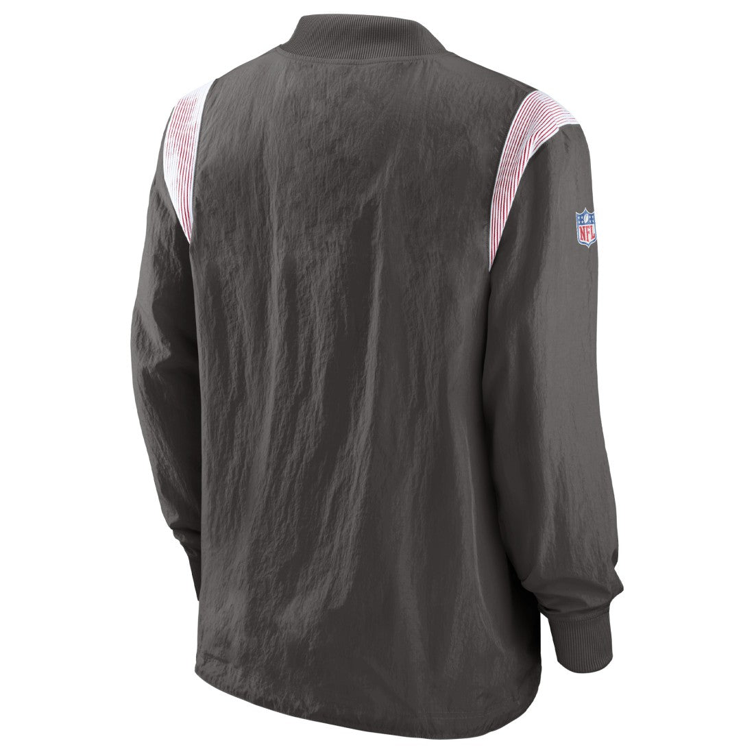 NFL Tampa Bay Buccaneers Sideline Athletic Stack V-Neck Pullover Windshirt Jacket
