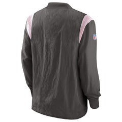 NFL Tampa Bay Buccaneers Sideline Athletic Stack V-Neck Pullover Windshirt Jacket