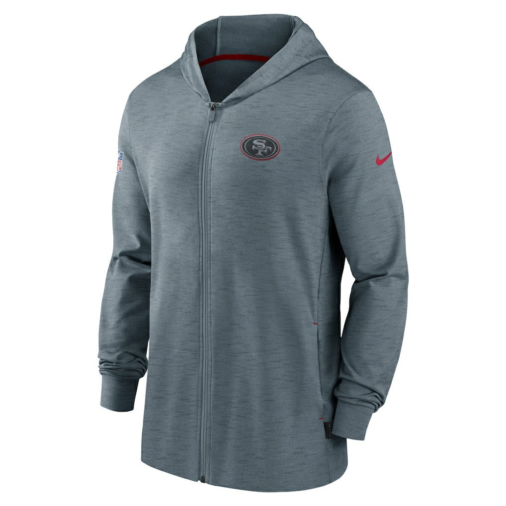 NFL San Francisco 49ers Sideline Team Pop Full-Zip Hoodie Jacket
