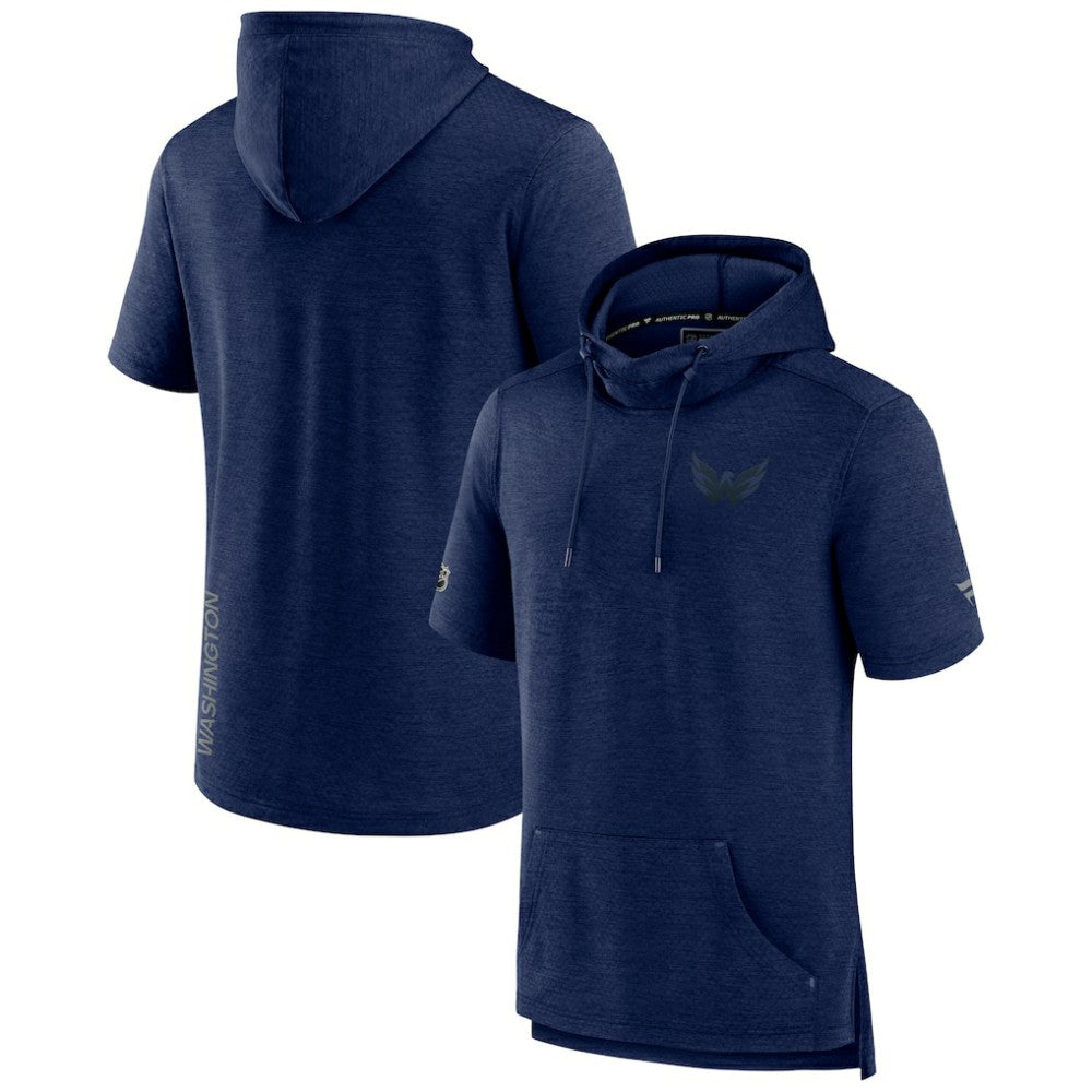 Washington Capitals Fanatics Authentic Pro Road Performance Short Sleeve Pullover Hoodie