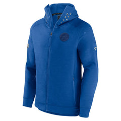 New York Islanders Fanatics Authentic Pro Road Tech Lightweight Full-Zip Hoodie Jacket