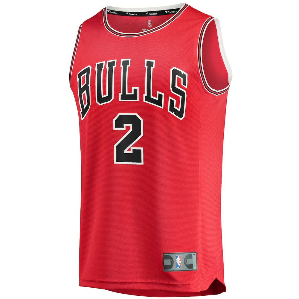 Lonzo Ball Chicago Bulls Youth Fast Break Road Replica Jersey sale - Icon Editi- Red | Fanatics cheap