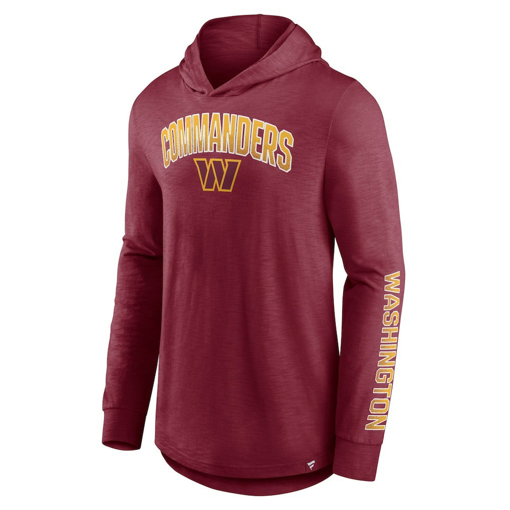 NFL Washington Commanders Front Runner Long Sleeve Hooded T-Shirt