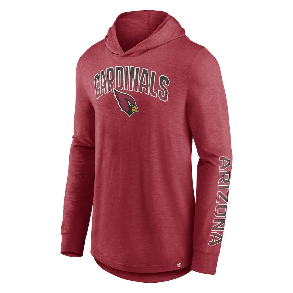 NFL Arizona Cardinals Front Runner Long Sleeve Hooded T-Shirt