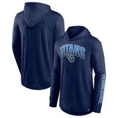 NFL Tennessee Titans Front Runner Long Sleeve Hooded T-Shirt