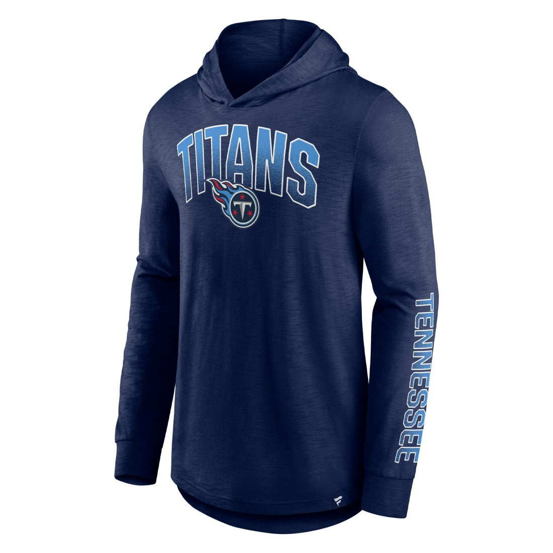 NFL Tennessee Titans Front Runner Long Sleeve Hooded T-Shirt