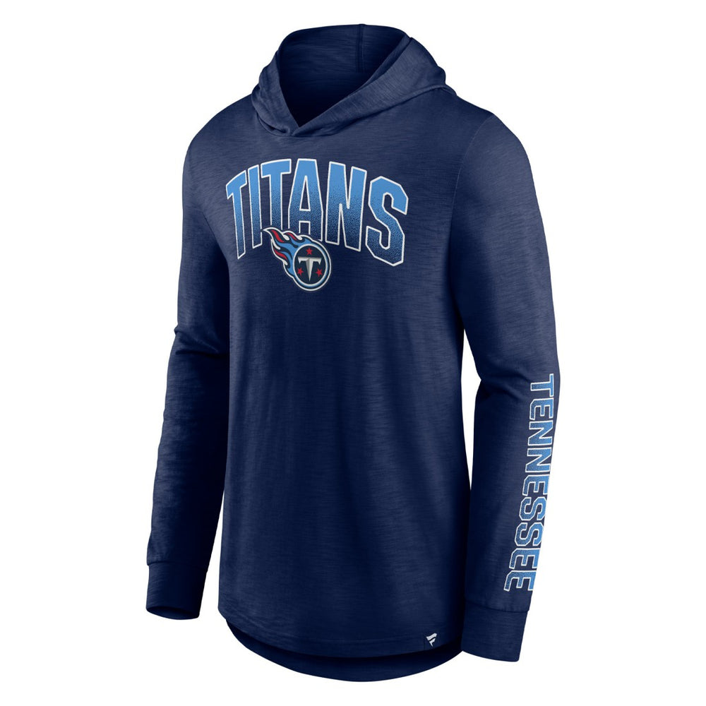 NFL Tennessee Titans Front Runner Long Sleeve Hooded T-Shirt