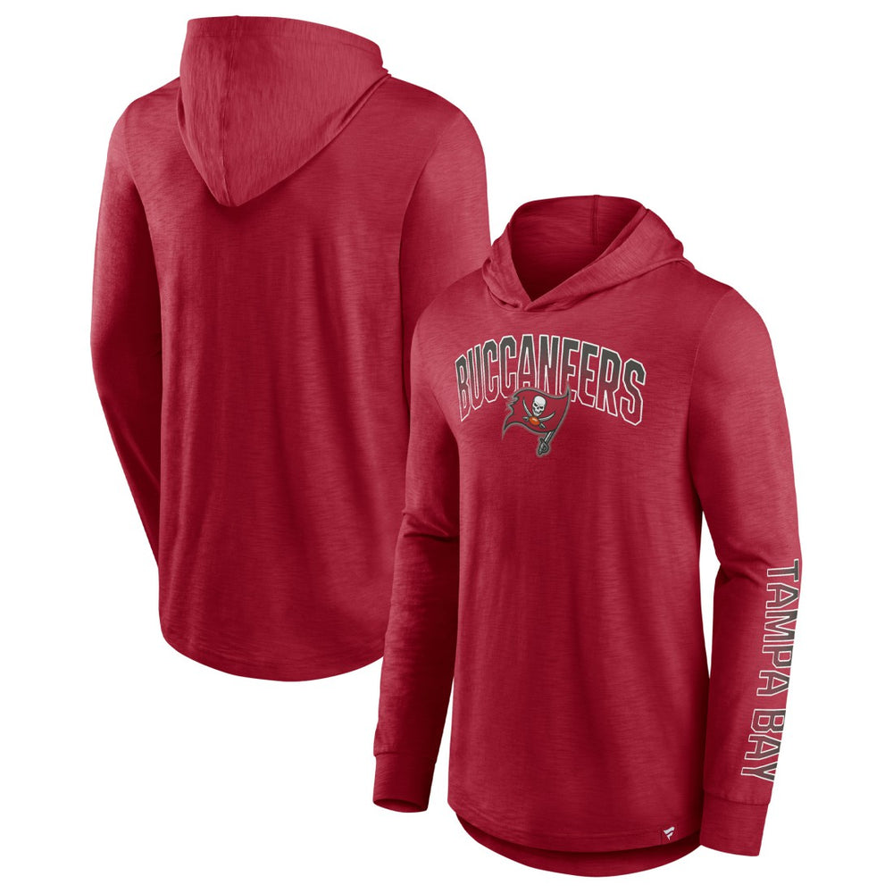 NFL Tampa Bay Buccaneers Front Runner Long Sleeve Hooded T-Shirt