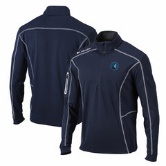 Minnesota Timberwolves Shotgun Quarter-Zip Pullover Jacket - Navy | Columbia online