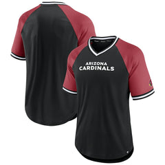 NFL Arizona Cardinals Second Wind Raglan V-Neck T-Shirt
