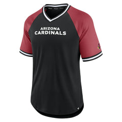 NFL Arizona Cardinals Second Wind Raglan V-Neck T-Shirt