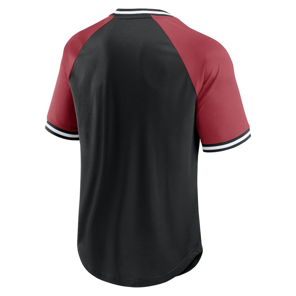 NFL Arizona Cardinals Second Wind Raglan V-Neck T-Shirt