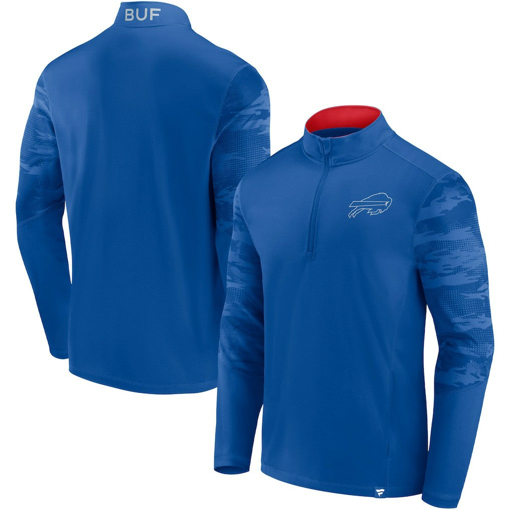 NFL Buffalo Bills Ringer Quarter-Zip Jacket