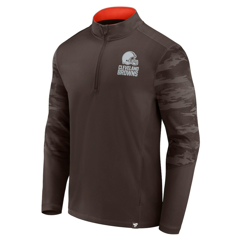 NFL Cleveland Browns Ringer Quarter-Zip Jacket