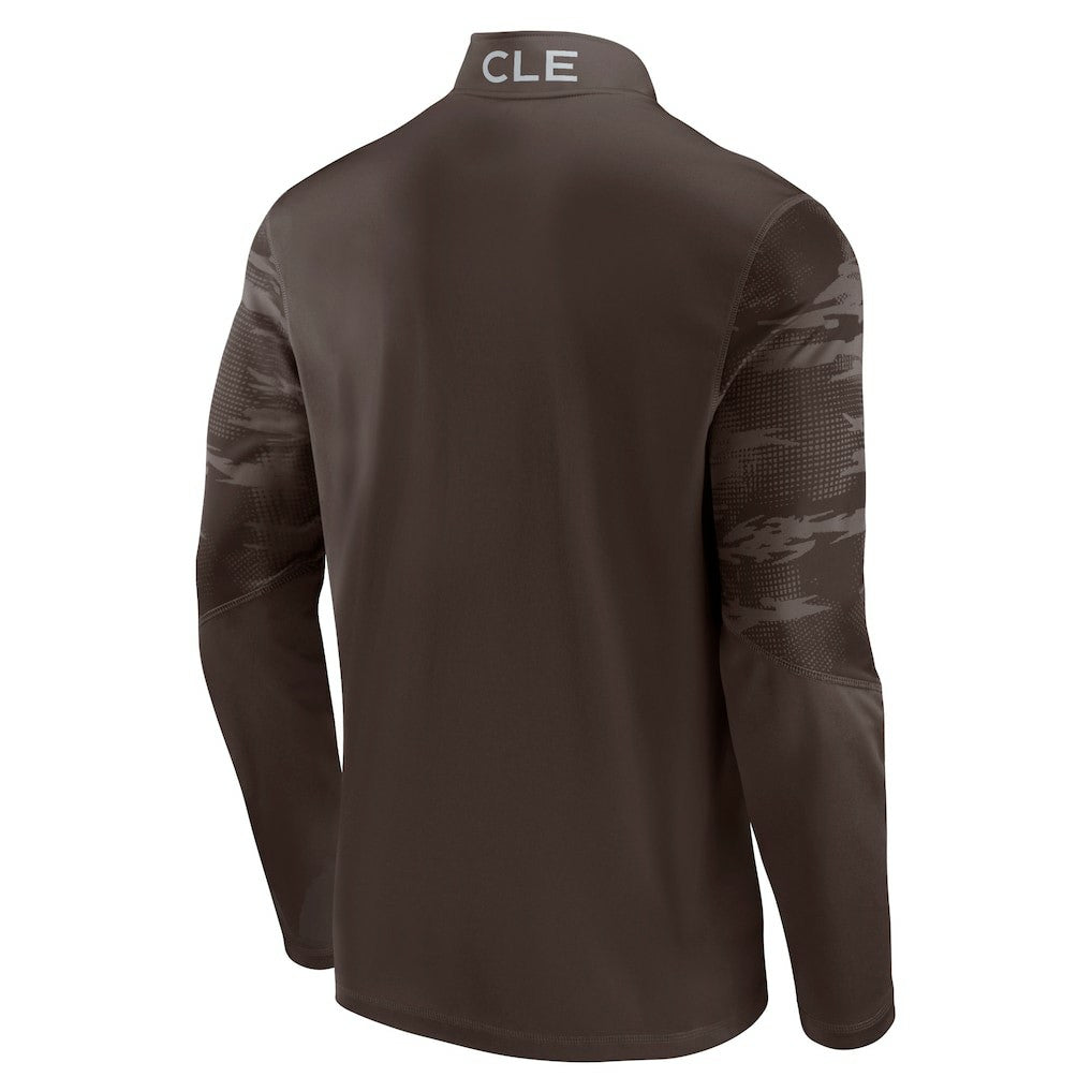 NFL Cleveland Browns Ringer Quarter-Zip Jacket