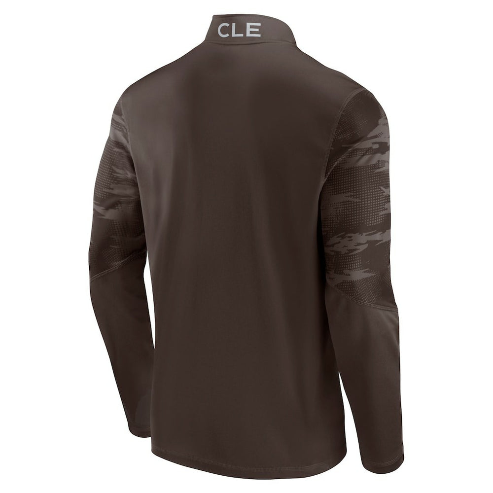 NFL Cleveland Browns Ringer Quarter-Zip Jacket