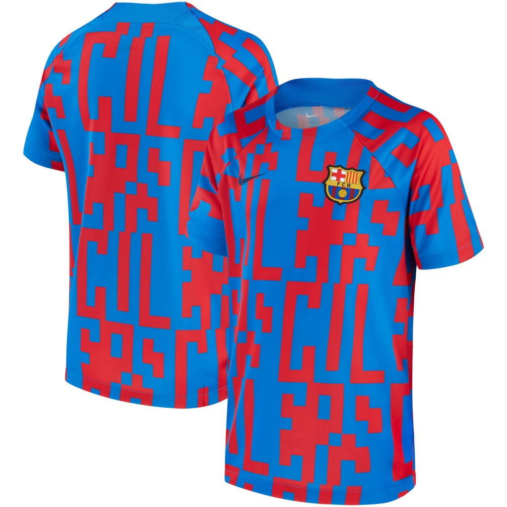 Barcelona 2022/23 Pre-Match Top / Soccer Sale