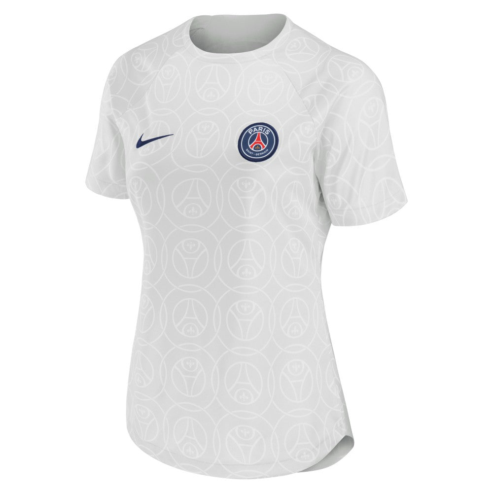 Paris Saint-Germain Women's 2022/23 Pre-Match Home Performance Top / Soccer Online