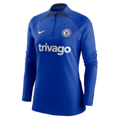 Chelsea Women's Strike Drill Raglan Performance Quarter-Zip Top / Soccer Hot sale