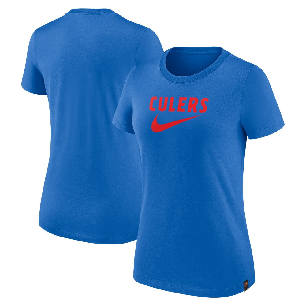 Barcelona Women's Swoosh T-Shirt / Soccer Outlet
