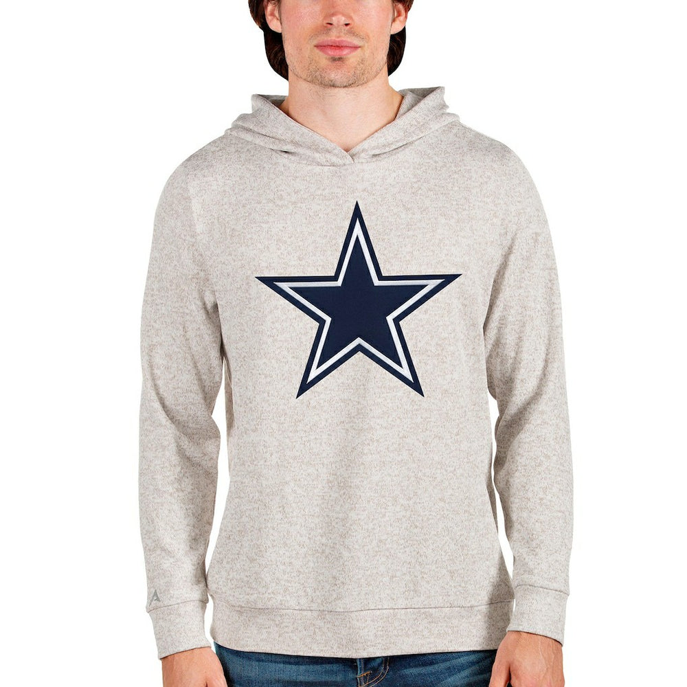 NFL Dallas Cowboys Antigua Absolute Logo Pullover Hoodie
