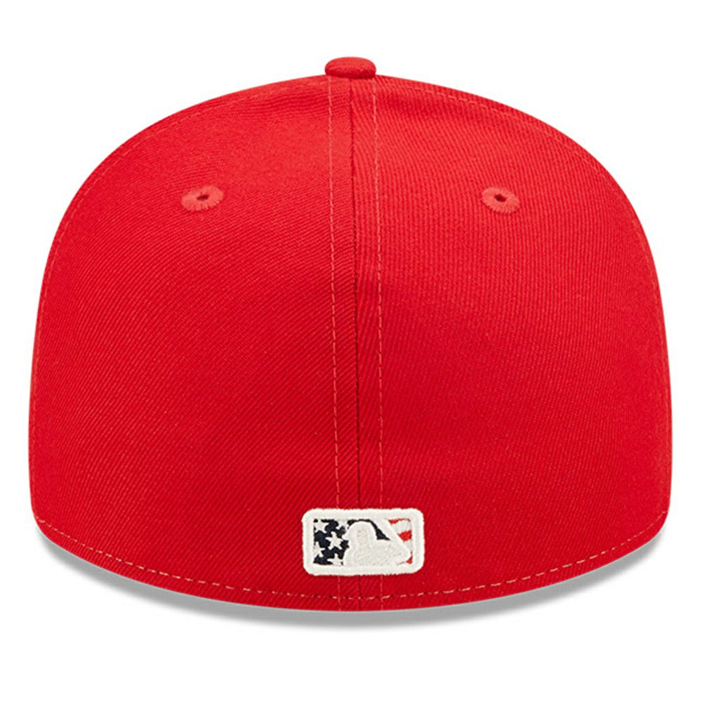 Miami Marlins 2022 4th of July Low Profile 59FIFTY Fitted Hat - Red | New Era