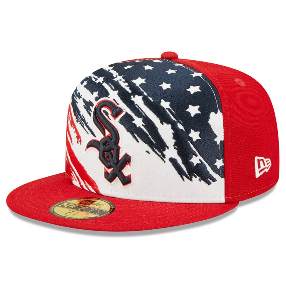 Chicago White Sox 2022 4th of July On-Field 59FIFTY Fitted Hat - Red | New Era