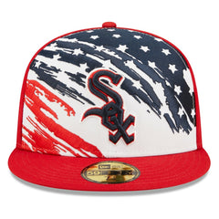 Chicago White Sox 2022 4th of July On-Field 59FIFTY Fitted Hat - Red | New Era