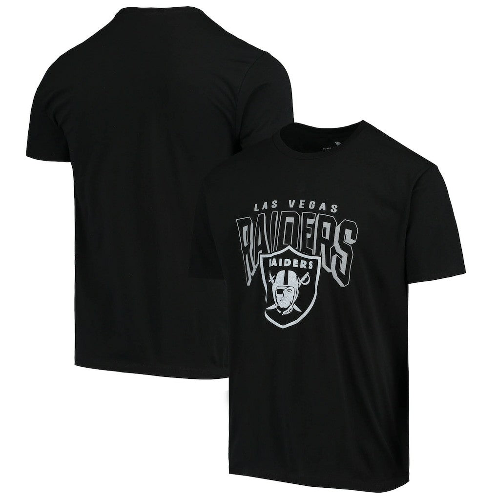 NFL Las Vegas Raiders Junk Food Bold Logo T-Shirt