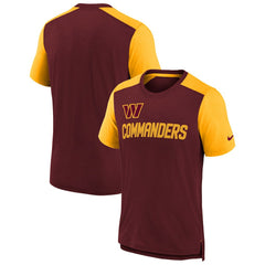 NFL Washington Commanders Youth Colorblock Team Name T-Shirt