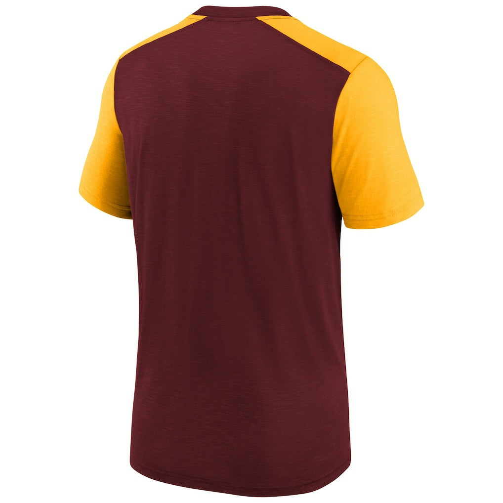 NFL Washington Commanders Youth Colorblock Team Name T-Shirt