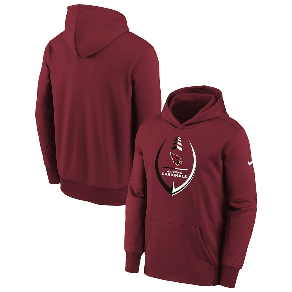 NFL Arizona Cardinals Youth Icon Performance Pullover Hoodie