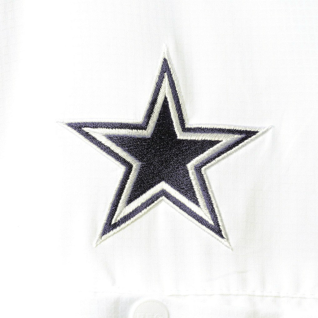 NFL Dallas Cowboys Tamiami Omni-Shade Button-Down Short Sleeve Shirt