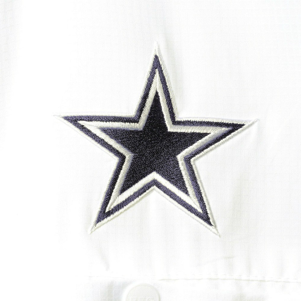 NFL Dallas Cowboys Tamiami Omni-Shade Button-Down Short Sleeve Shirt