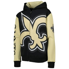 NFL New Orleans Saints Youth Poster Board Full-Zip Hoodie