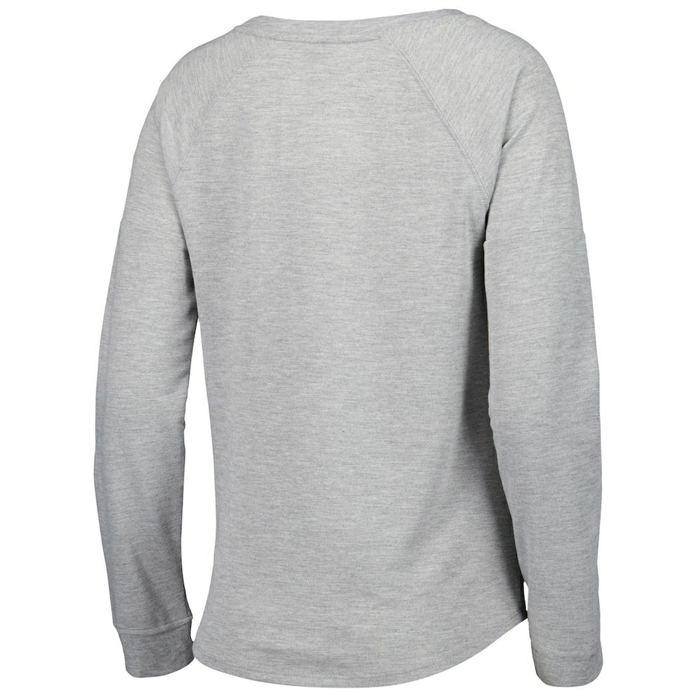 NFL Las Vegas Raiders Juniors All Striped Up Raglan Long Sleeve T-Shirt