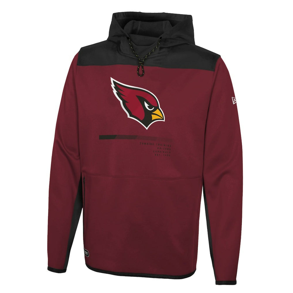 NFL Arizona Cardinals Combine Authentic Hard Hitter Pullover Hoodie