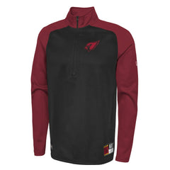 NFL Arizona Cardinals Combine Authentic O-Line Raglan Half-Zip Jacket