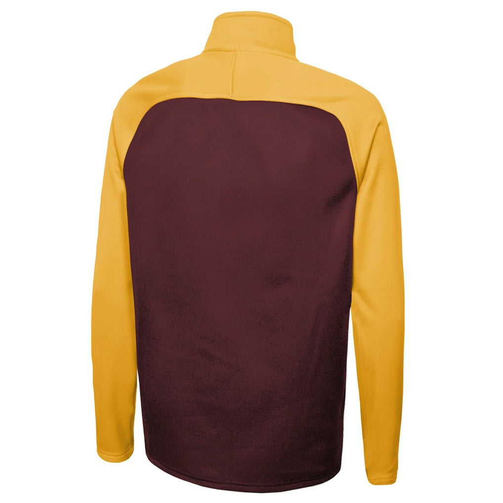 NFL Washington Commanders Combine Authentic O-Line Raglan Half-Zip Jacket