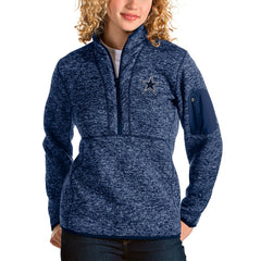 NFL Dallas Cowboys Antigua Women's Fortune Half-Zip Pullover Jacket